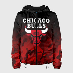 Женская куртка 3D Chicago bulls Чикаго буллс