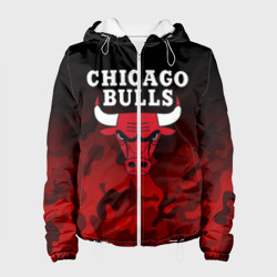 Женская куртка 3D Chicago bulls Чикаго буллс