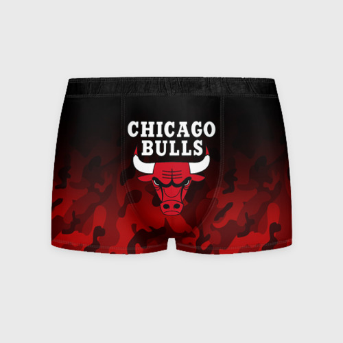 Мужские трусы 3D Chicago bulls Чикаго буллс, цвет 3D печать