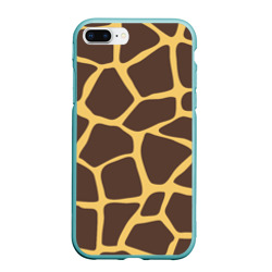 Чехол для iPhone 7Plus/8 Plus матовый Окрас жирафа