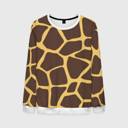 Мужской свитшот 3D Окрас жирафа