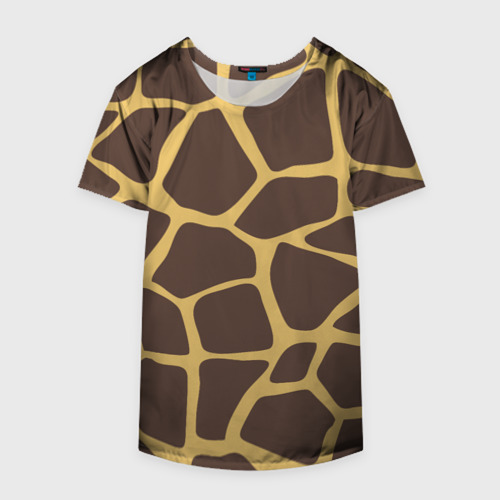 Накидка на куртку 3D Окрас жирафа, цвет 3D печать - фото 4