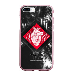 Чехол для iPhone 7Plus/8 Plus матовый DBD - beating heart