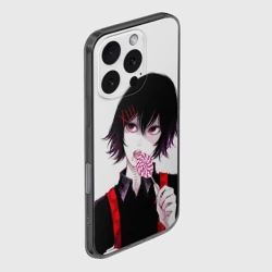 Чехол для iPhone 16 Pro силиконовый с защитой камеры Сузуя Джузо - фото 2