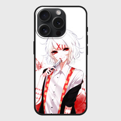 Чехол силиконовый для Apple iPhone 15 Pro матовый Сузуя Джузо
