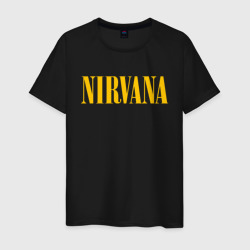 Мужская футболка хлопок Nirvana