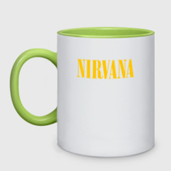 Кружка двухцветная Nirvana