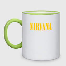 Кружка двухцветная Nirvana