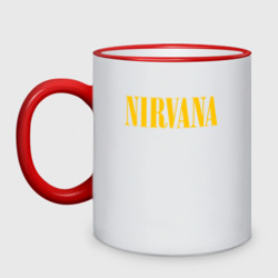 Кружка двухцветная Nirvana