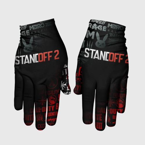 Как нарисовать перчатки из стандофф 2 панк