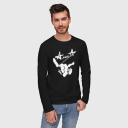 Мужской лонгслив хлопок Алиса - фото 2