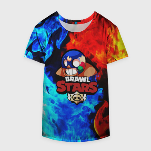 Накидка на куртку 3D Brawl Stars El Primo, цвет 3D печать - фото 4