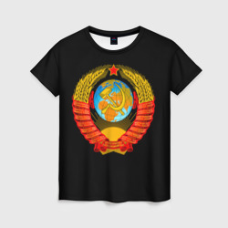 Женская футболка 3D СССР