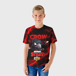 Детская футболка 3D Brawl Stars crow Бравл старс Леон - фото 2