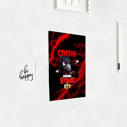 Постер Brawl Stars crow Бравл старс Леон - фото 3