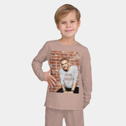 Детская пижама с лонгсливом хлопок Егор Крид - фото 2
