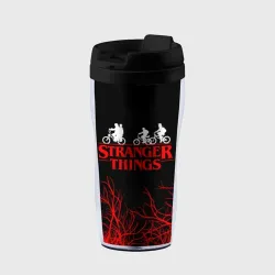 Термокружка-непроливайка Stranger things Очень странные дела