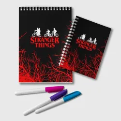 Блокнот Stranger things Очень странные дела