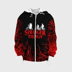 Детская куртка 3D Stranger things Очень странные дела