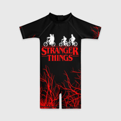 Детский купальный костюм 3D Stranger things Очень странные дела