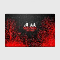 Головоломка Пазл магнитный 126 элементов Stranger things Очень странные дела