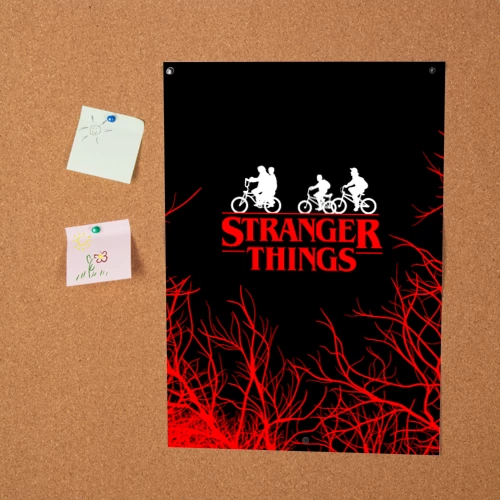 Постер Stranger things Очень странные дела - фото 2