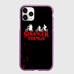 Чехол для iPhone 11 Pro матовый Stranger things