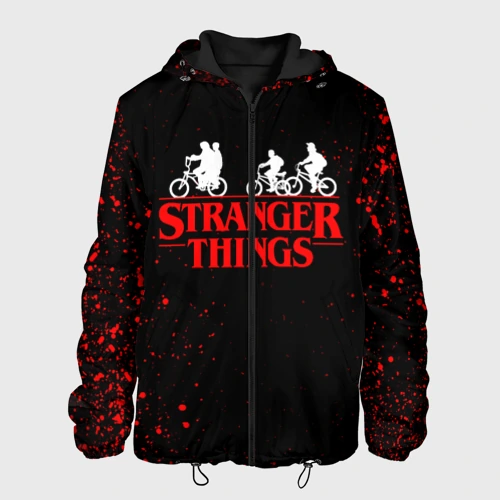Мужская куртка 3D Stranger things