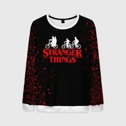 Мужской свитшот 3D Stranger things