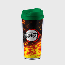 Термокружка-непроливайка Kimetsu no Yaiba яркое пламя