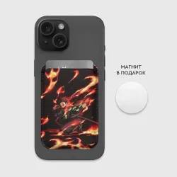 Картхолдер Magsafe магнитный Клинок рассекающий демонов demon Slayer Kimetsu no Yaiba - фото 2