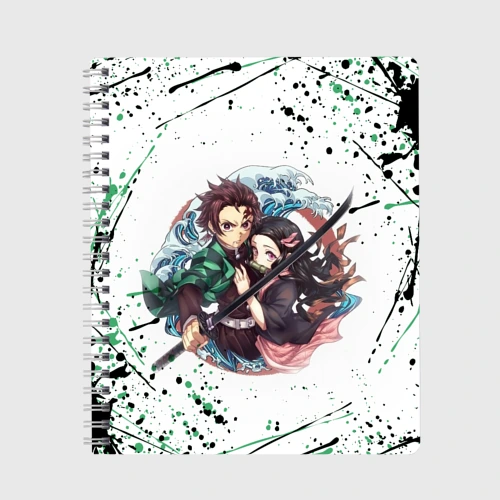 Тетрадь Брызги красок Demon Slayer