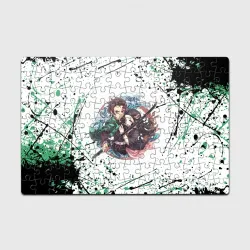 Головоломка Пазл магнитный 126 элементов Брызги красок Demon Slayer