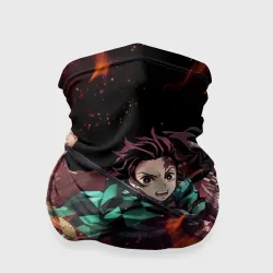 Бандана-труба 3D Kimetsu no Yaiba в огне