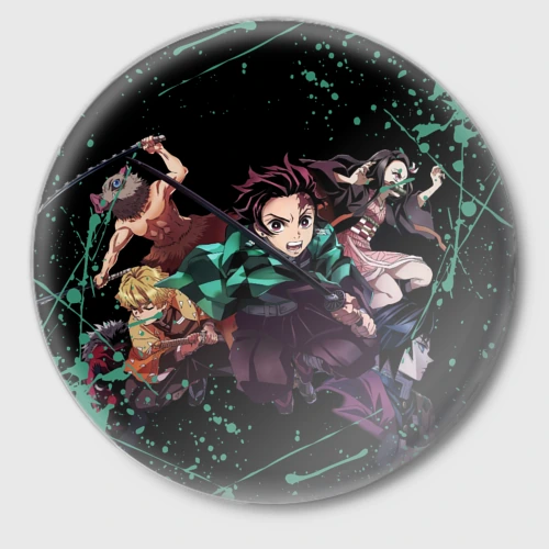 Значок Персонажи Demon Slayer