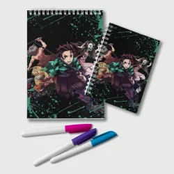 Блокнот Персонажи Demon Slayer
