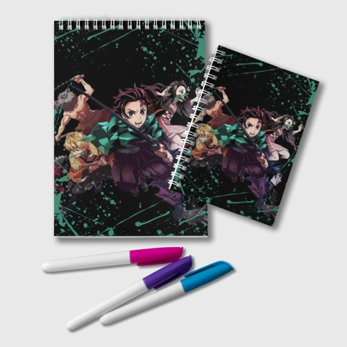 Блокнот Персонажи Demon Slayer