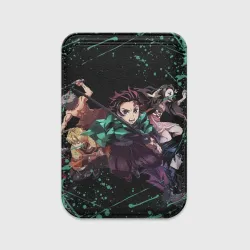 Картхолдер Magsafe магнитный Персонажи Demon Slayer
