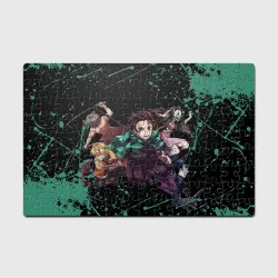 Головоломка Пазл магнитный 126 элементов Персонажи Demon Slayer