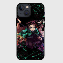 Чехол для iPhone 13 mini Персонажи Demon Slayer