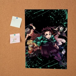 Постер Персонажи Demon Slayer - фото 2