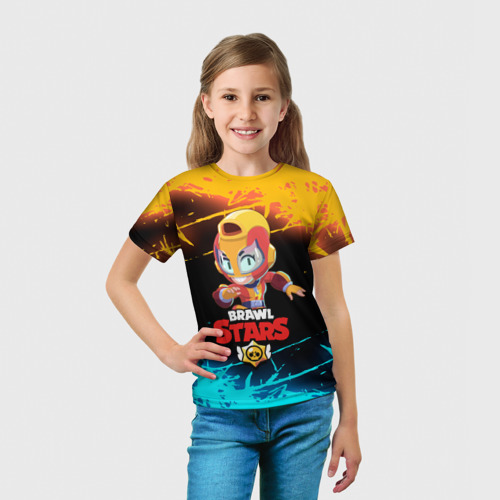 Детская футболка 3D Brawl Stars max, цвет 3D печать - фото 5