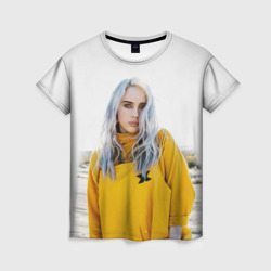 Женская футболка 3D Billie Eilish