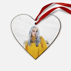 Деревянная игрушка Сердце Billie Eilish