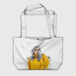 Пляжная сумка 3D Billie Eilish