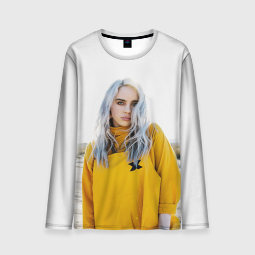 Мужской лонгслив 3D Billie Eilish