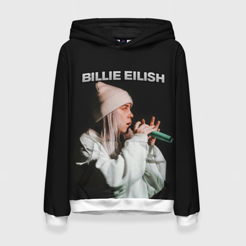 Женская толстовка 3D BILLIE EILISH, цвет 3D печать