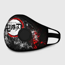 Маска из неопрена Japanese hierogliphes Demon Slayer