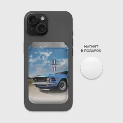 Картхолдер Magsafe магнитный Mustang - retro - фото 2