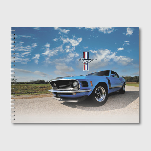 Альбом для рисования Mustang - retro